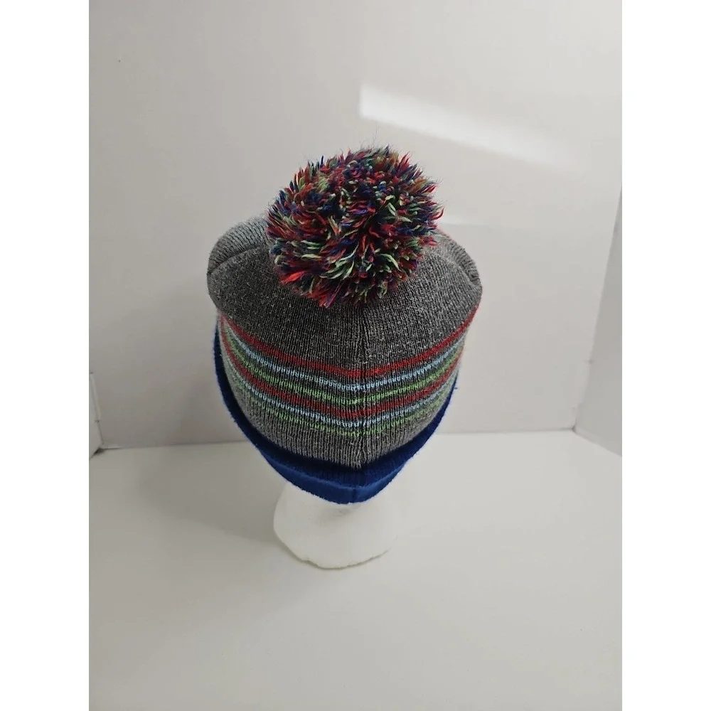 PJ‎ Masks Kids Beanie Hat Blue Pom Pom Catboy Owlette Gekko Winter Toddler